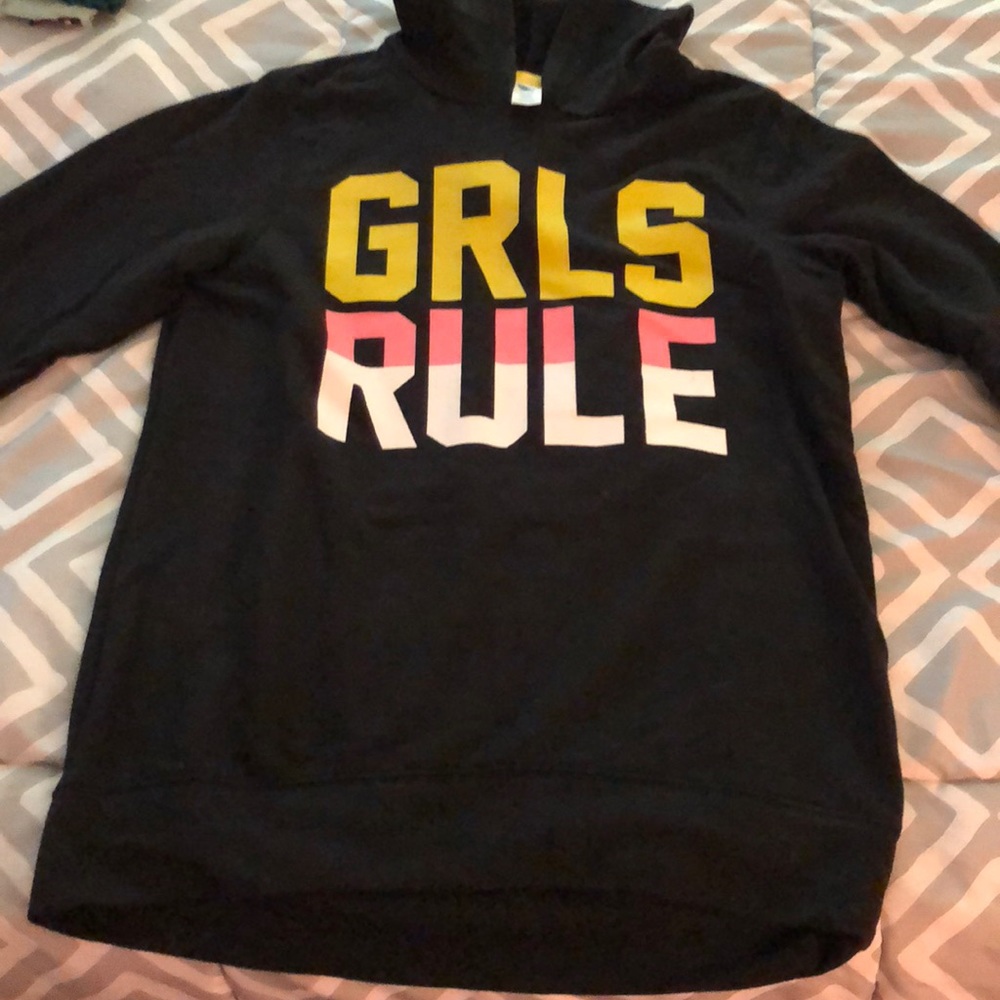 Black hoodie